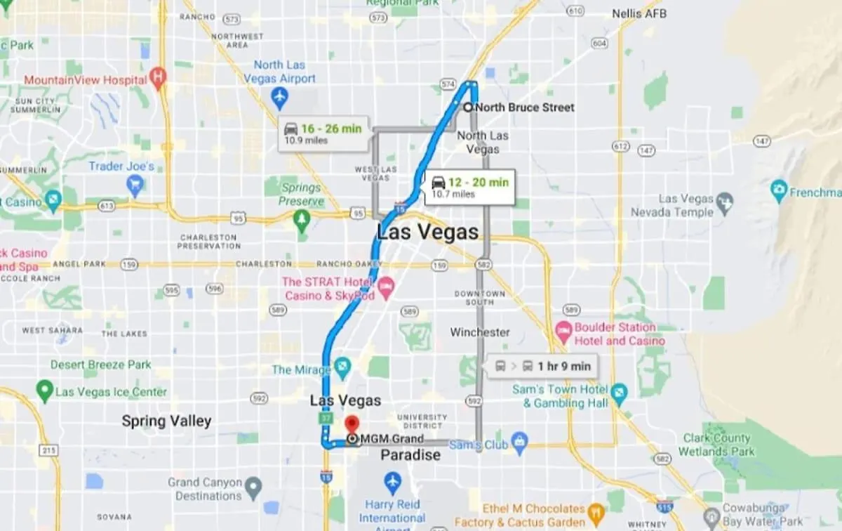 Urban Retreat Near Iconic Las Vegas Attractions Lägenhet